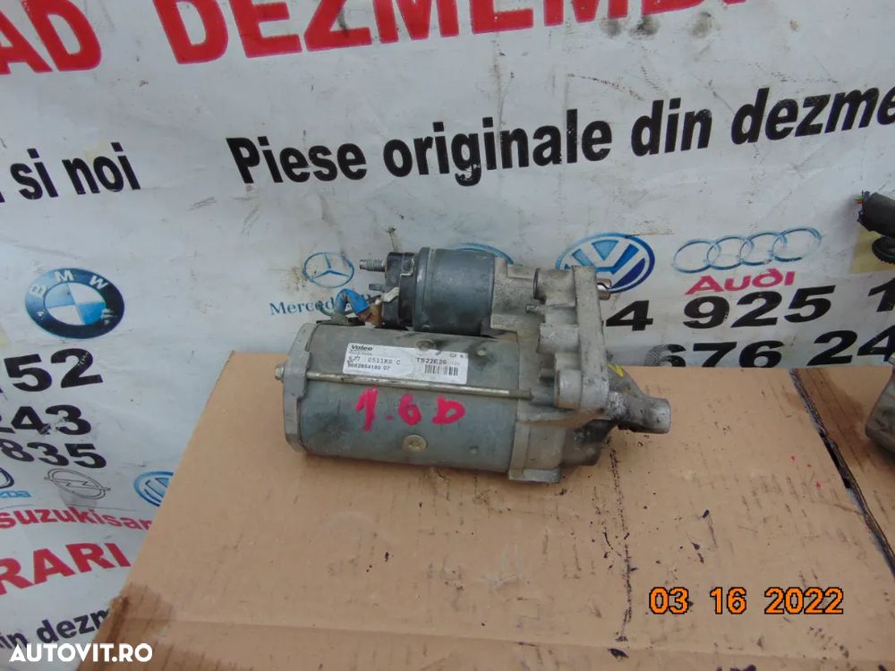Electromotor peugeot 1.6hdi 1.5hdi c3 c4 partner expert 2008 c2 Citroen berlingo 308 - 1