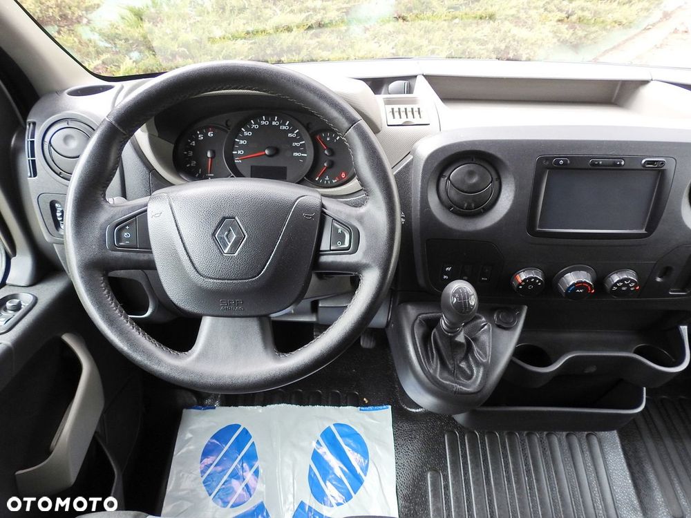 Renault MASTER PLANDEKA 8 PALET WEBASTO TEMPOMAT NAWIGACJA KLIMATYZACJA PNEUMATYKA  170KM - 31