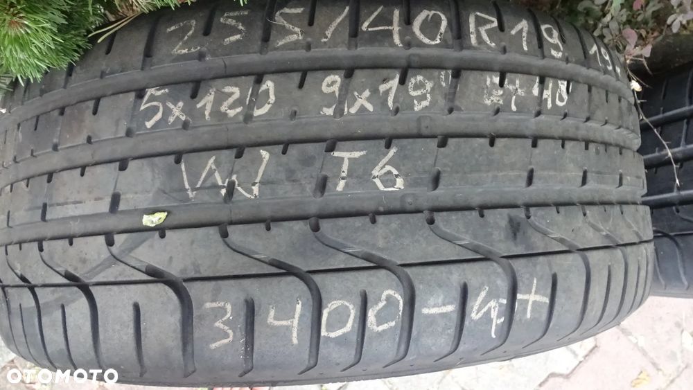 Koła letnie 19'' 5x120 VW T6 ET48 255/40R19 Pirelli PZero - 5