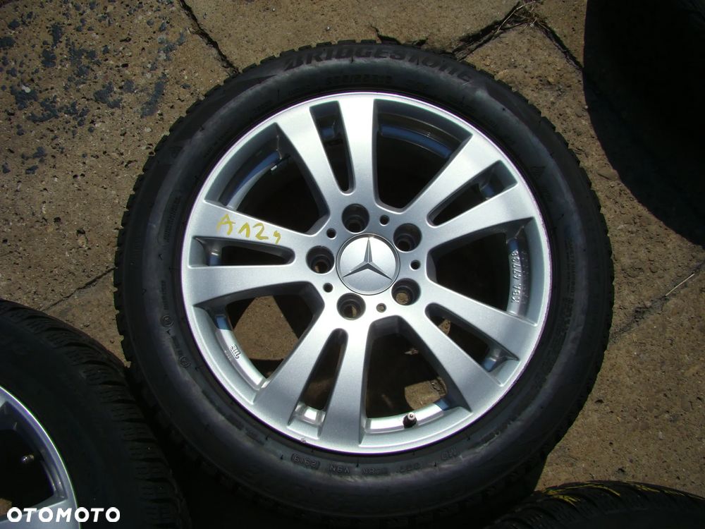 a124 5x112 Mercedes 190 W201 W124 w204 W169 W176 W245 W246 CLA C117 7jx16 205/55 zima - 5