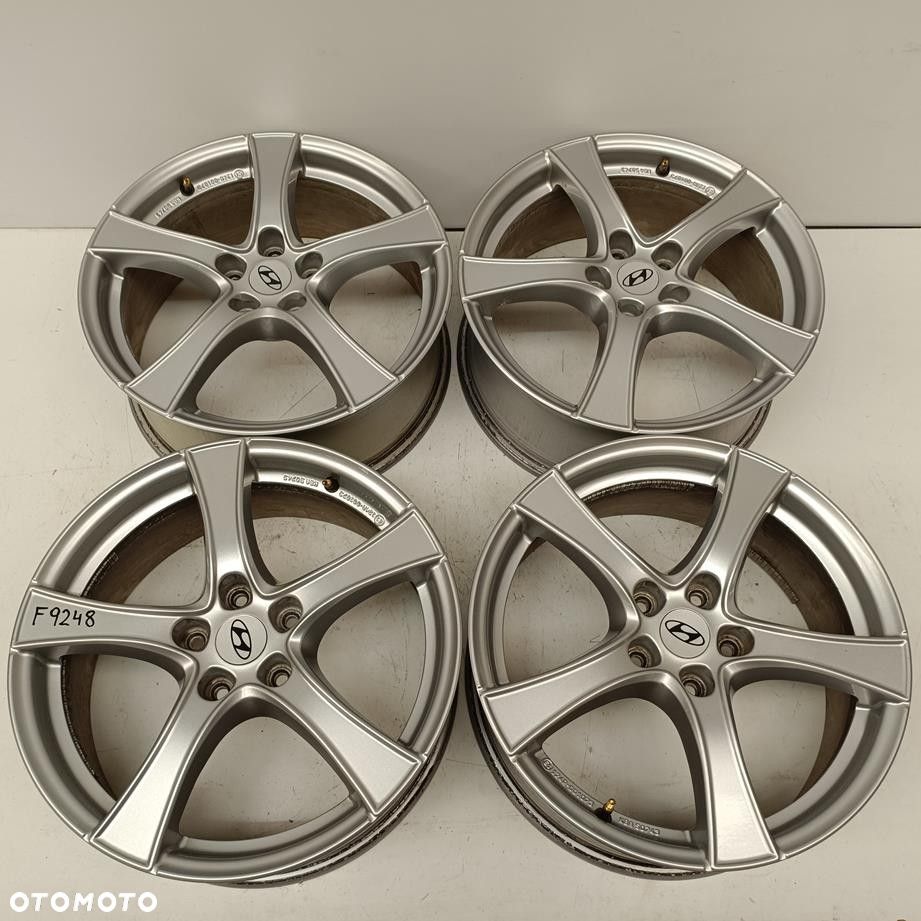 Alufelgi 5x114,3 18 Borbet Hyundai Kia Mazda 4 szt (F9248) - 1