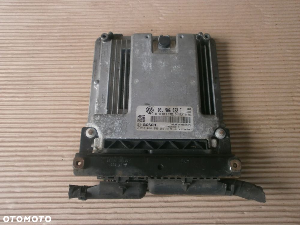 STEROWNIK SILNIKA 03L906022T 2.0TDI VW SKODA SEAT AUDI - 1