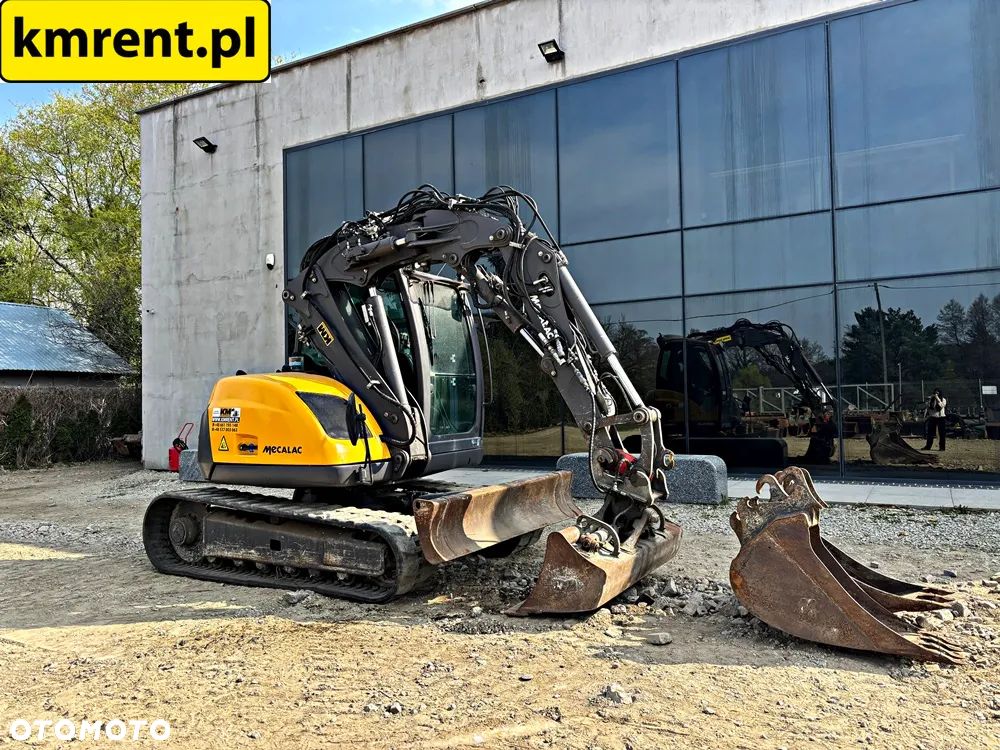 Mecalac 8 MCR MINI-KOPARKA 2017R. | MECALAC 6 MCR, JCB 8065 8080 8085 85 Z  VOLVO ECR 88, CAT 308, 307 , BOBCAT 80 KOMATSU PC 88 - 4