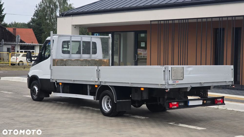 Iveco DAILY 3.0 180KM 10EP 72C18❗❗ŁADOWNOŚĆ 4 TONY / ZABUDOWA ROMCAR 5.20M / SKRZYNIA OTWARTA / ROSTAW OSI 4.35 / SKRZYNIA MANUALNA / TEMPOMAT / BURTY 40CM / SALON POLSKA / 1 WŁASCICIEL -❗❗ - 4