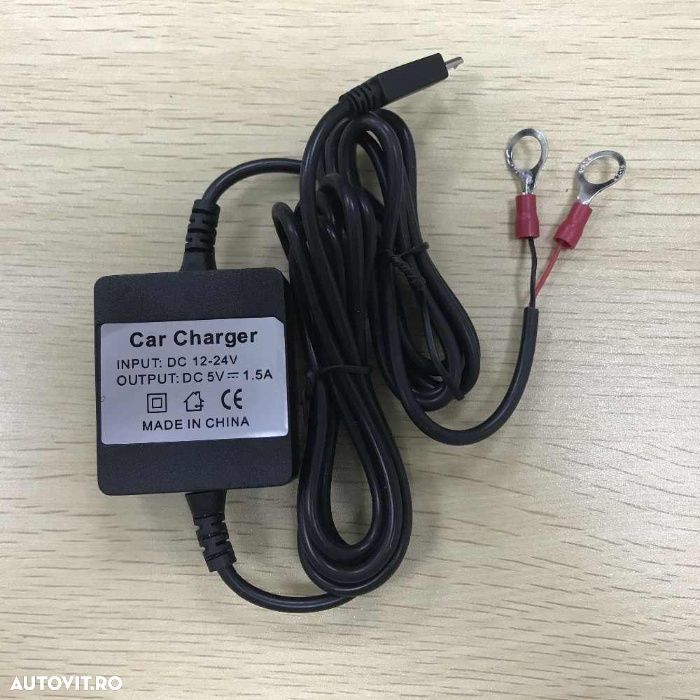 Incarcator auto Gps tracker TK905 TK915 TK909 TK109 LK109/ 12-24v - 5