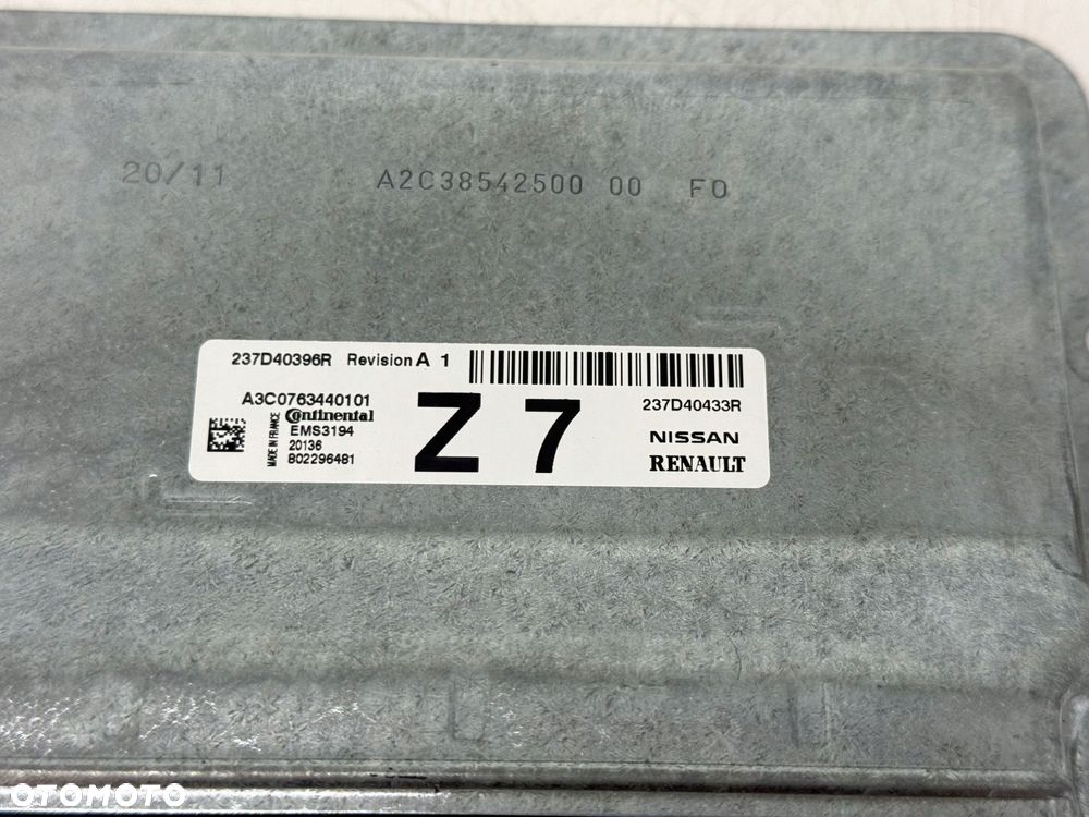 stacja multimedialna radio renault twingo iii 237d40433r - 4