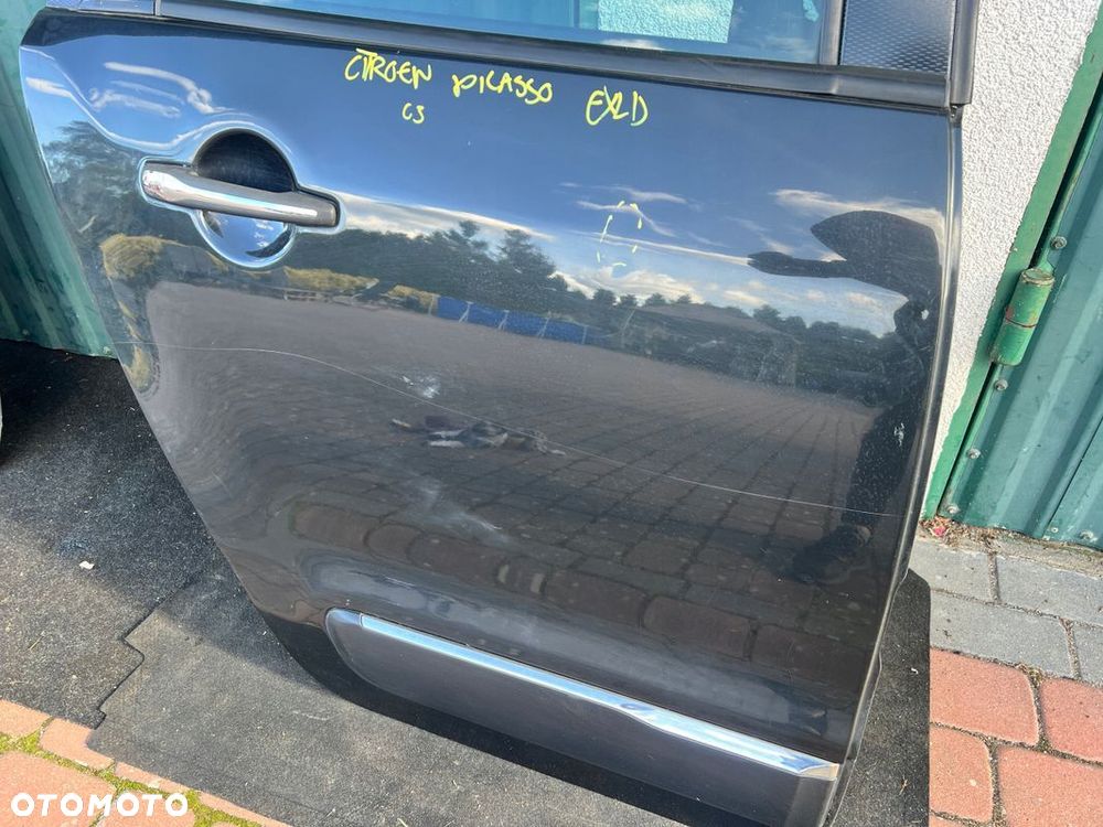 Drzwi TYLNE PRAWE prawy tył CITROEN C3 PICASSO Exclusive roleta EXLD - 4