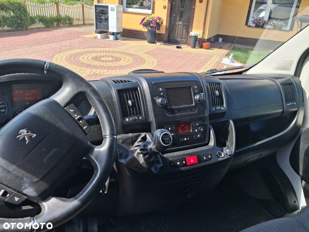 Peugeot BOXER L4H2 MAXI Climatronic Elektryka Navi Tempomat Furgon 3os Pdc Serwis - 12