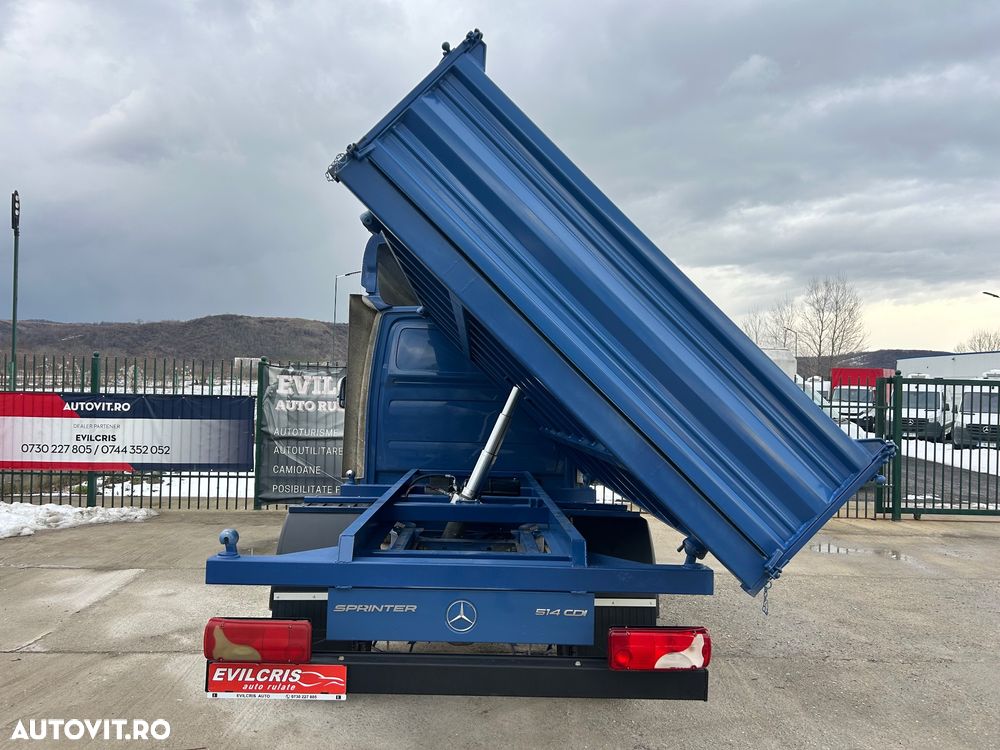 Mercedes-Benz Sprinter BASCULABIL 3 PARTI AXA DUBLA SPATE - 20