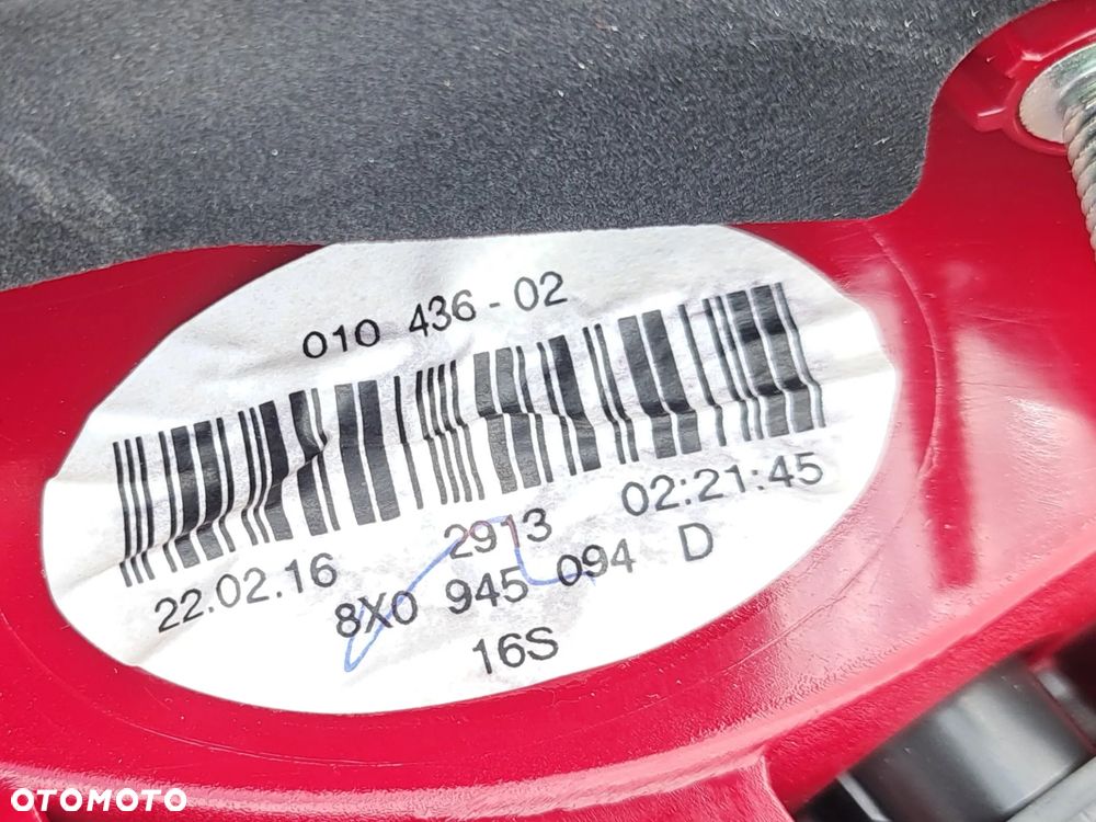 Lampa prawa tylna tył Audi A1 A-1 I 8X0945094D Lampa prawy tylna tył Audi A1 A-1 I 8X0945094D - 6