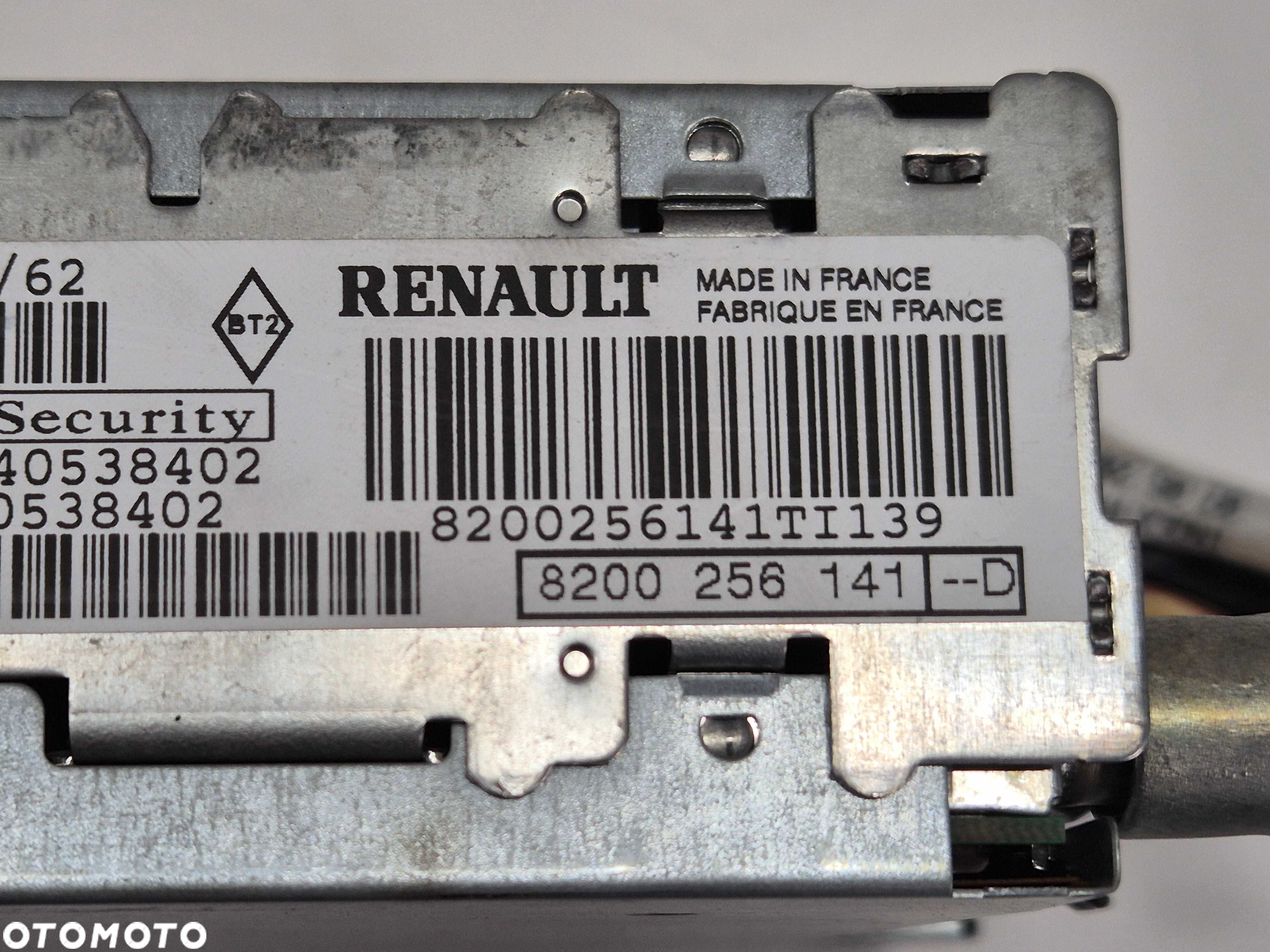 oryginalne fabryczne radio cd renault scenic megane II rozkodowane - 7