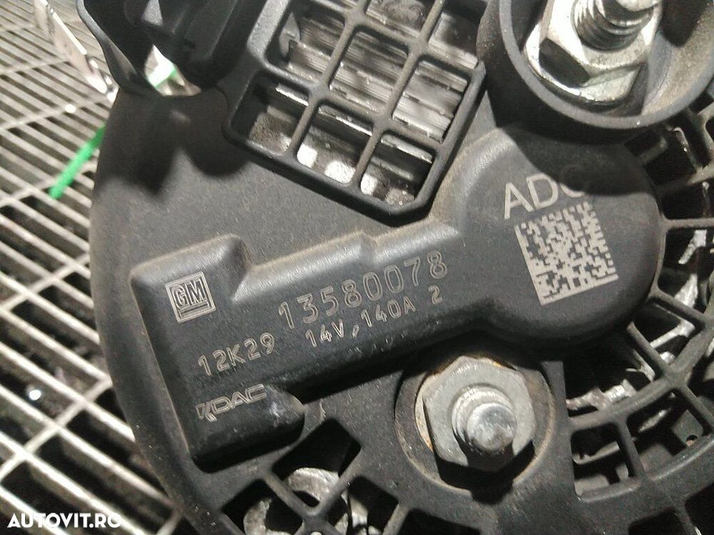 Alternator Opel Antara Facelift 2.2 D 2010 - 2015 184CP 2231CC Z22D1 (1279) Diesel ... - 4