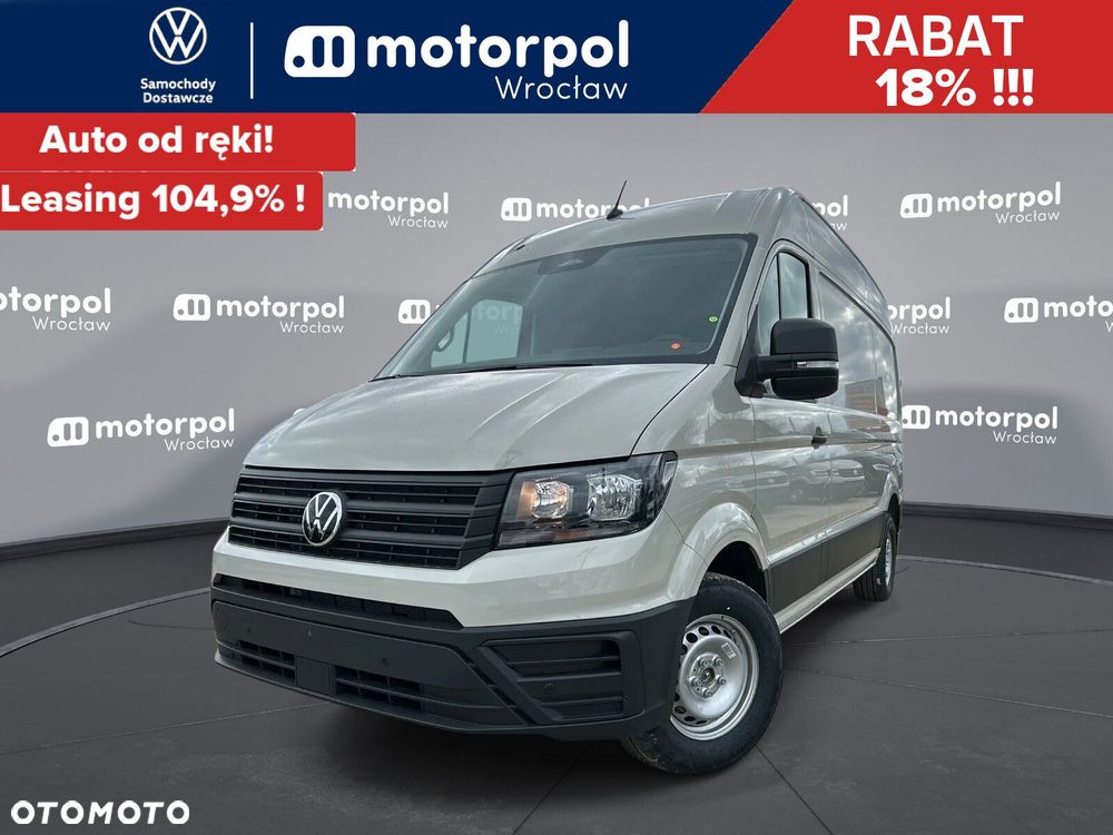 Volkswagen Crafter 35 Furgon L3/H2, 2.0 TDI 140 KM, Wysoki dach, r.o. 3640mm - 2