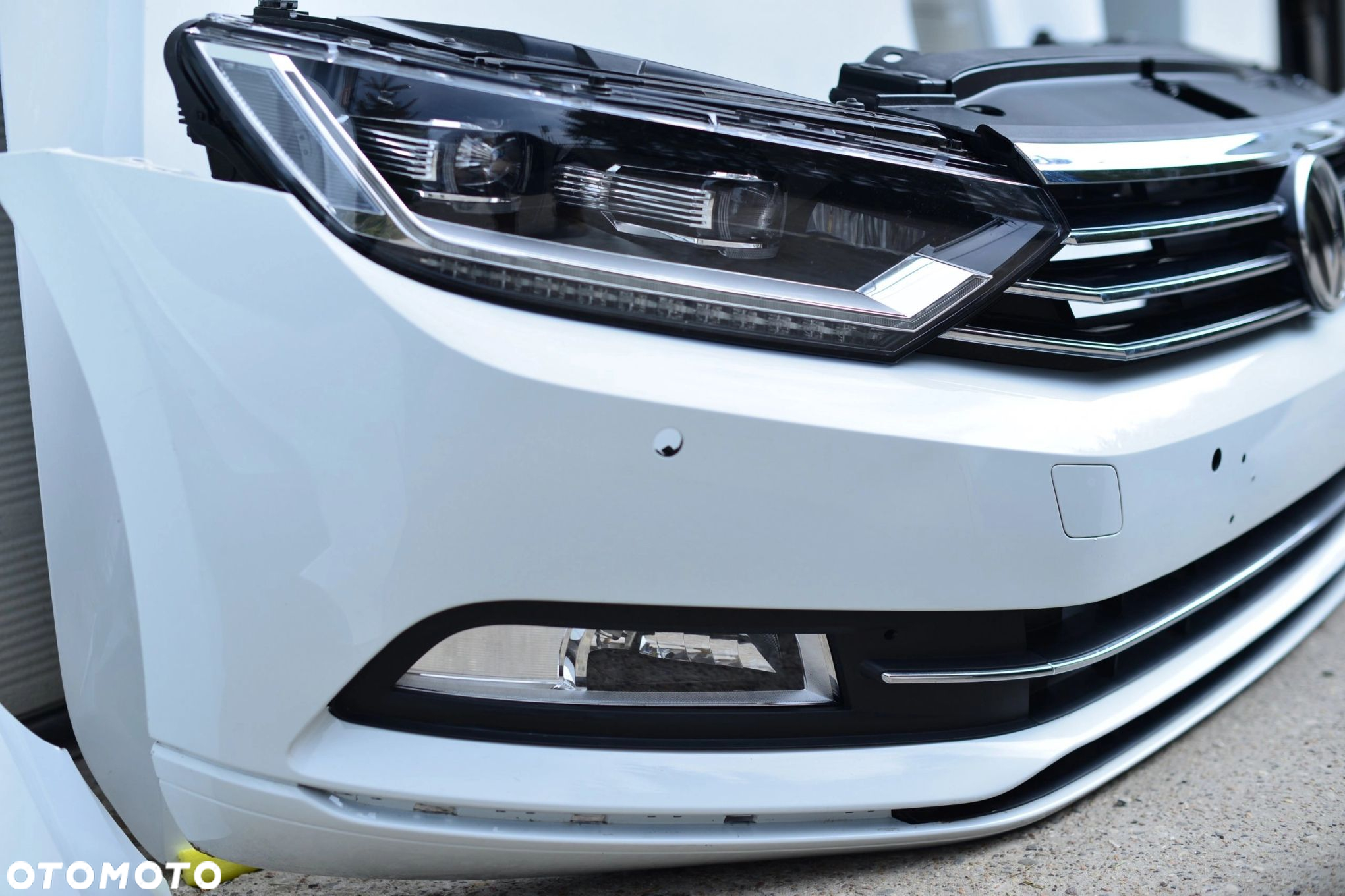 MASKA ZDERZAK BŁOTNIK LAMPA XENON PAS BELKA GRILL FULL LED VW PASSAT B8 3G0 - 6