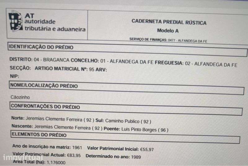 Terreno agricola - Grande imagem: 2/2