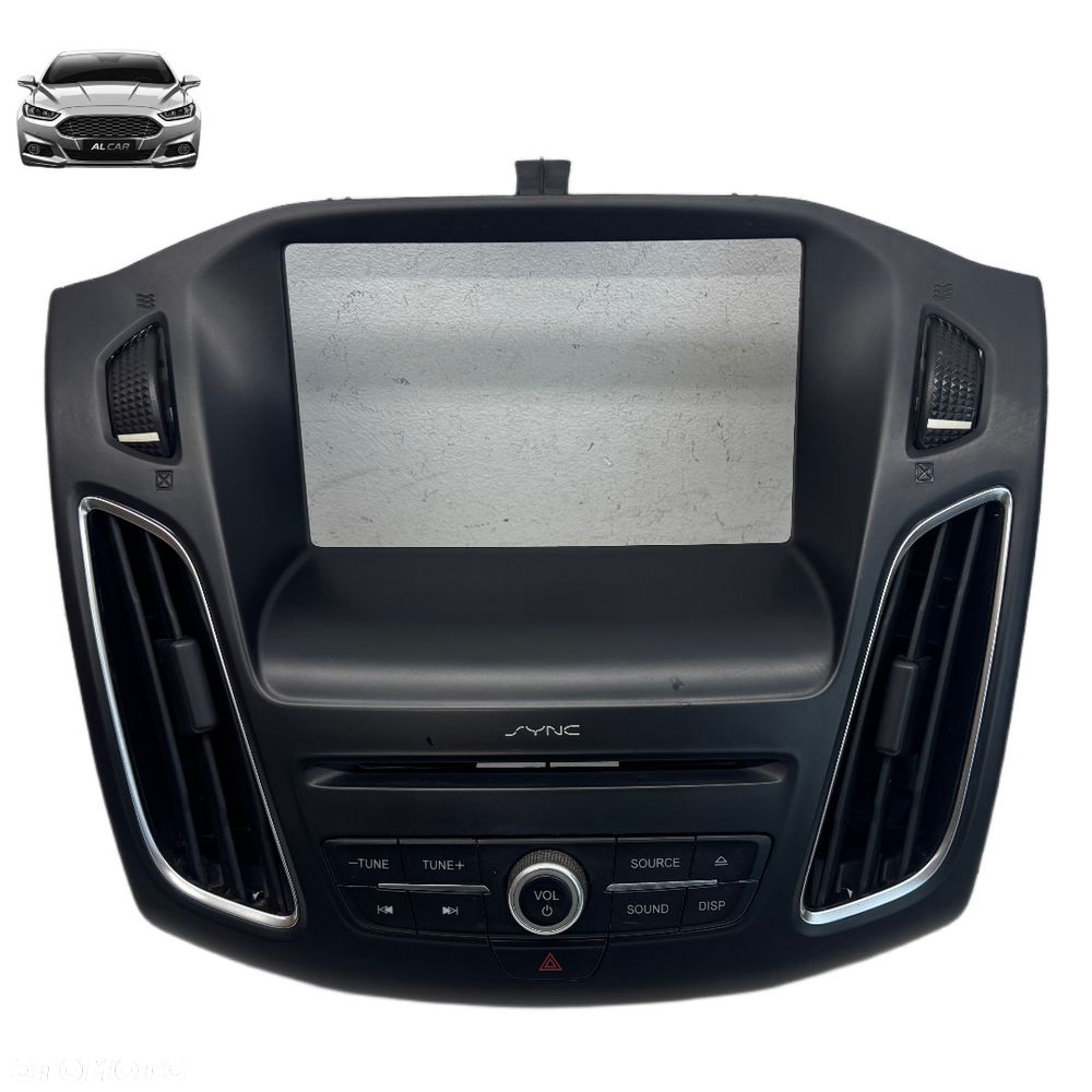 PANEL RAMKA RADIA NAWIGACJI SYNC 2 FORD FOCUS MK3 LIFT - 1