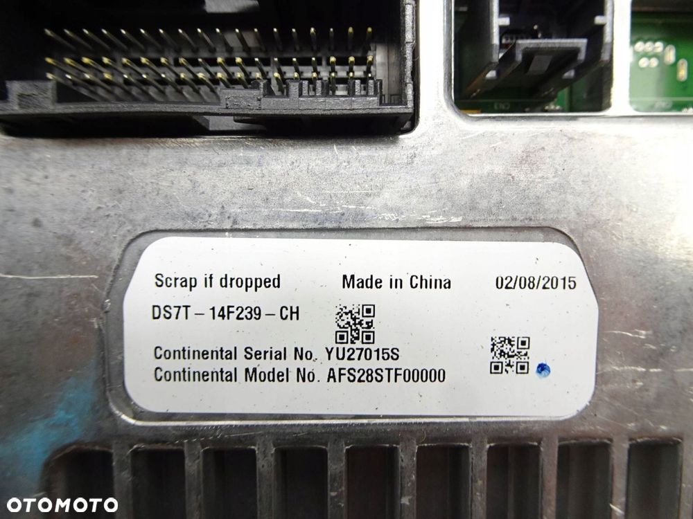 wyświetlacz monitor radia nawiewu ford mondeo mk5 - 6