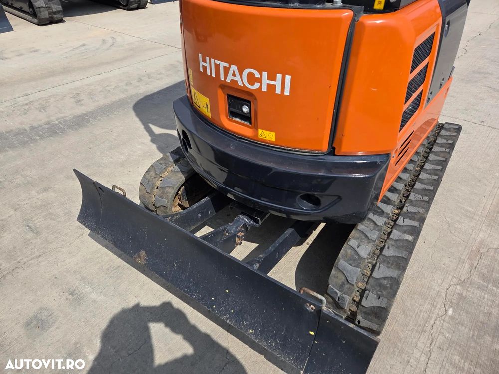 Hitachi ZX19U-6, 2tone, 2024, 539h, rotire in gabarit, Adanc sapare 2,5m, CUPLA RAPIDA+3 CUPE, Senile cauciuc 80% ok extensibile, latime 0,8m, inst picon, LAMA, produs in JAPONIA, sistem antifurt, posibilitate leasing 4ani-CA NOU-PROMOTIE 18.900 EUR+Tva - 18