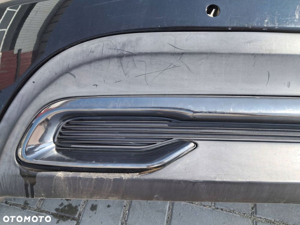 citroen ds4 zderzak tylny czarny ktv pod 4 czujniki pdc chrom - ok - 3