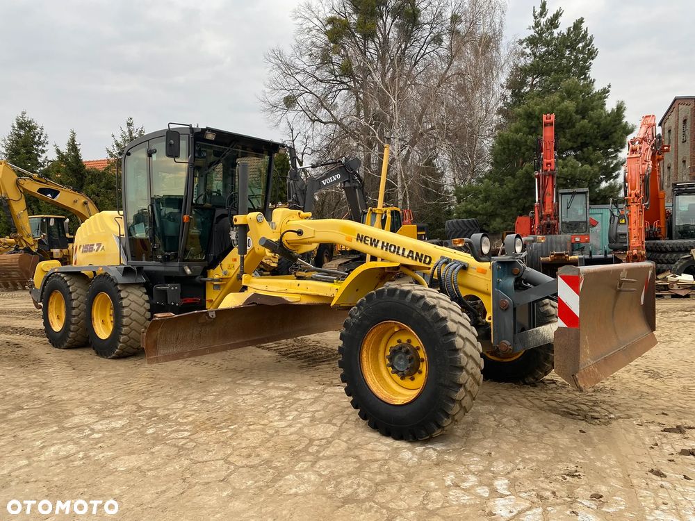 New Holland F156.7A, 10300 MTH, INSTALACJA DO NIWELACJI TRIMBLE 3D, Z NIEMIEC, NAPĘD 6X6, ZRYWAK, PRZEDNI PŁUG, - 2