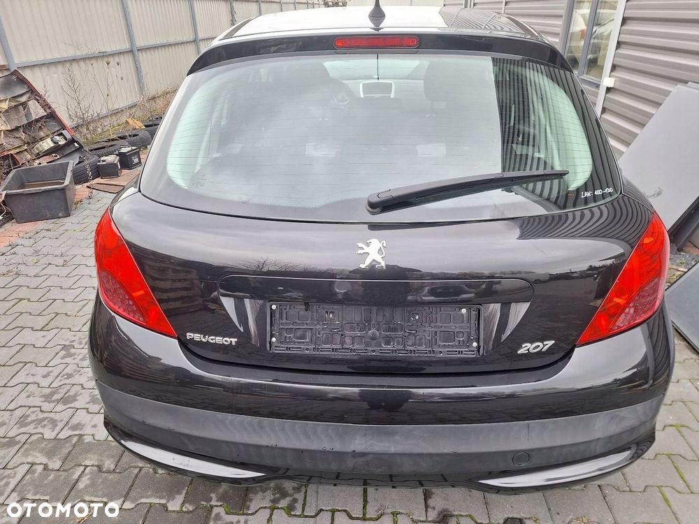 KOMPLETNY TYŁ PEUGEOT 207 06-09r EXL HB 5D - 1