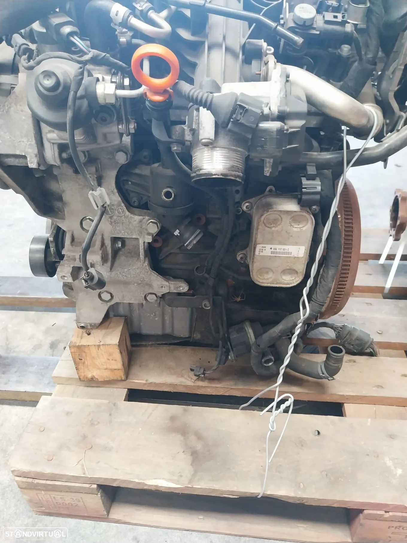 Motor VAG 2.0 TDI REF: CFF - 6