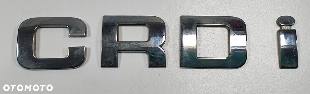 EMBLEMAT ZNACZEK LOGO NAPIS CRDI HYUNDAI TERRACAN - 1