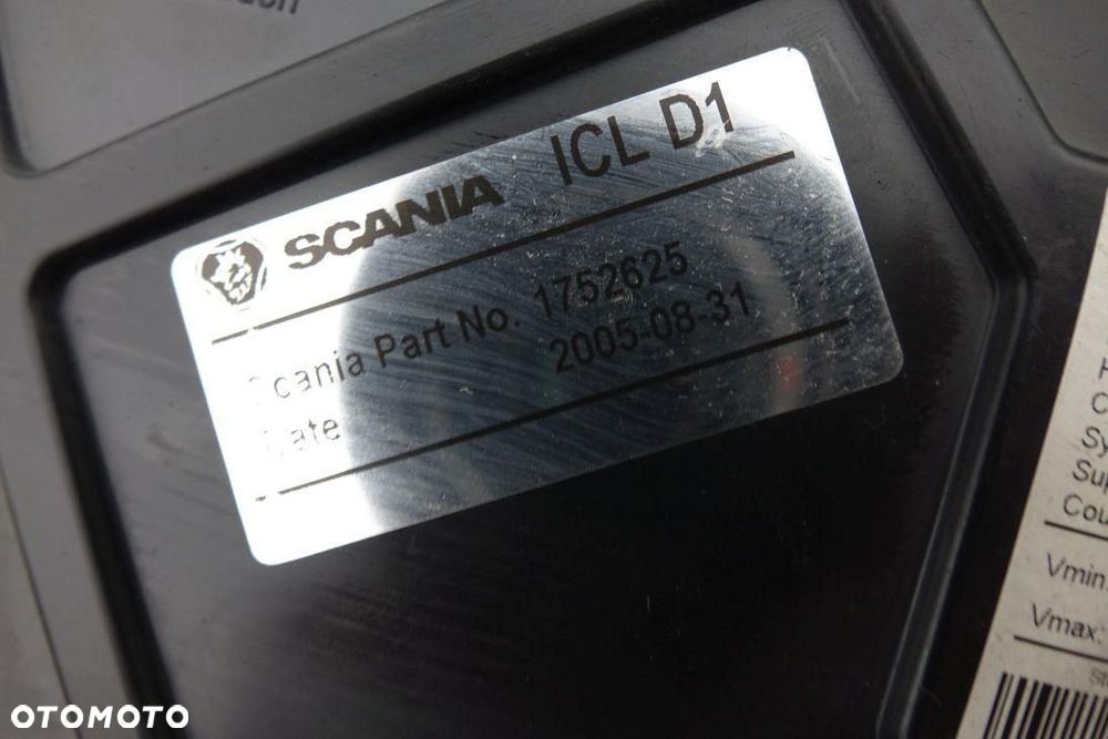 LICZNIK ZEGARY TABLICA SCANIA R420 1545989 - 5