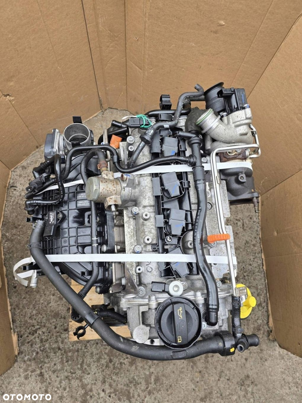 SILNIK KOMPLETNY 1.4 TSI CAXA SKODA SEAT VW AUDI NR MAG 416329W - 2