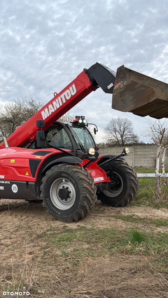 Manitou Manitou Ładowarka teleskopowa Manitou Mlt 840 137 PS łyżka widły Merlo 42.7 TF 737 130 Jcb 541-70 Bobcat TL 38.70 rolnicza budowlana KLIMA 841-145 PS+ zaczep hydr 625 630 635 733 737 741 742 841 850 961 - 22