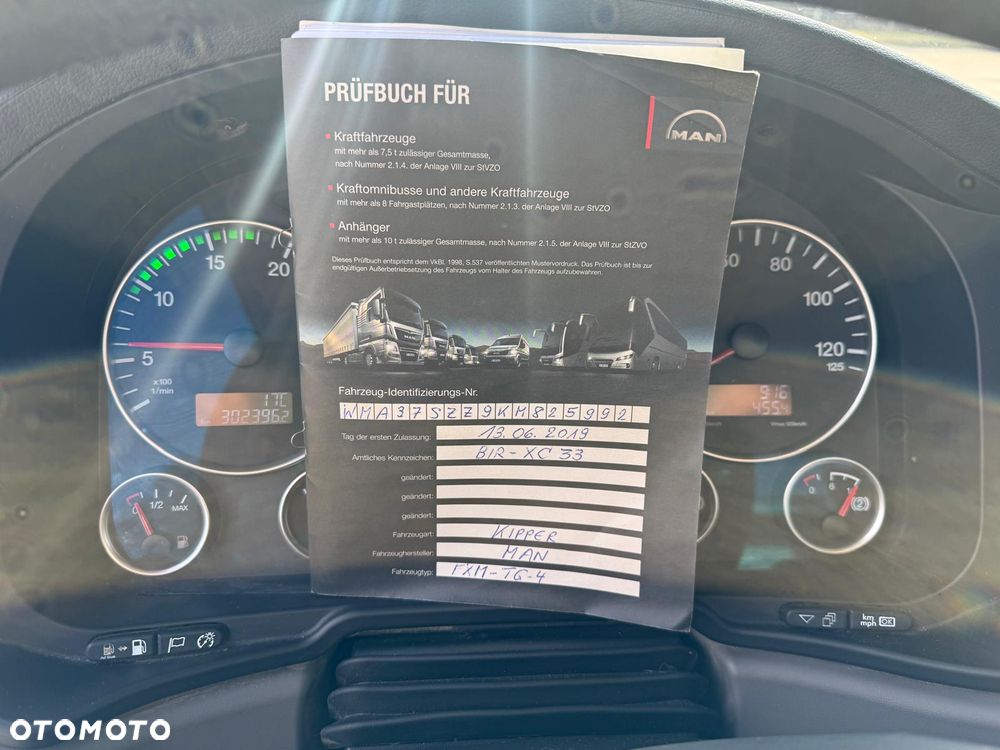 MAN 35.460 TGS wywrotka 8x4, 3-str. MEILLER, BORDMATIC, 302 t.km., TOP! - 24