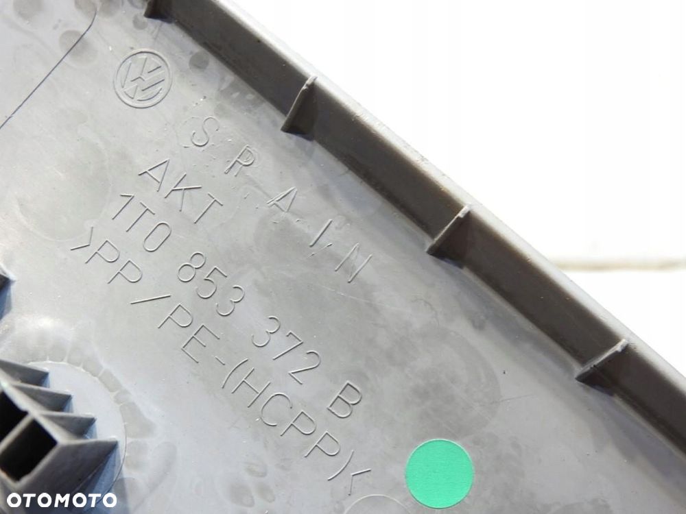 OSŁONA NAKŁADKA PROGU PRAWY TYŁ VOLKSWAGEN TOURAN I 1T0853372B - 5