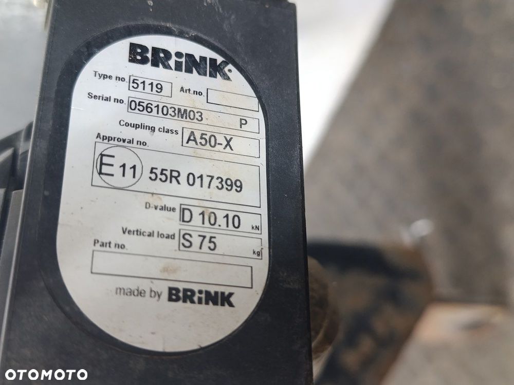 HAK HOLOWNICZY TOYOTA AVENSIS III T27 056103M03  52400007 55R017399 KOMBI - 1