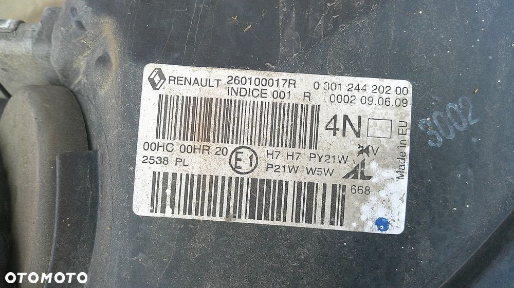 RENAULT MEGANE 3 III LAMPA PRZEDNIA LEWA !!! - 10