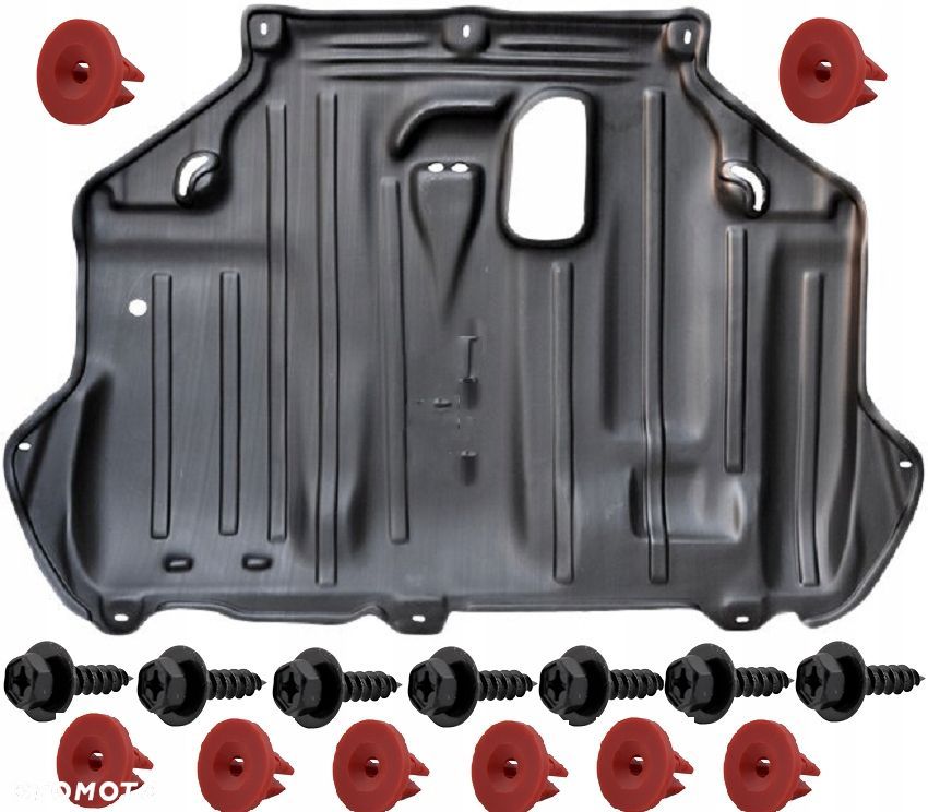 Volvo S40 V50 2004-2012 osłona silnika spinki - 2