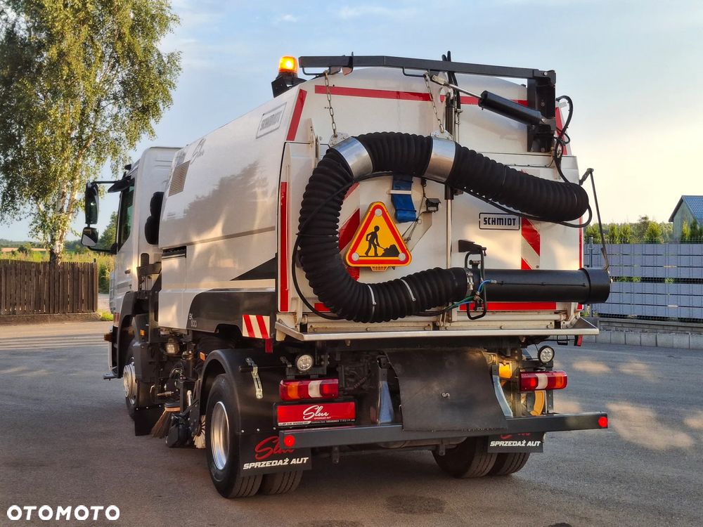 Mercedes-Benz Atego 1021 Zamiatarka Schmidt SK500 Napęd Hydrostatyczny Listwa Wysokiego Ciśnienia Karcher Szczotki Lewa Oraz Prawa Strona 3600 Mth Zamiatarka Uliczna - 7