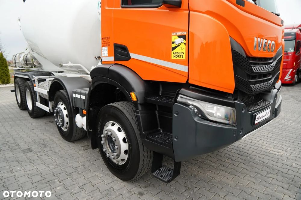 Iveco X-WAY 420 / 8X4 / BETONOMIESZARKA 9 M3 / SCHWING STETTER / AUTOMAT / EURO 6 - 8