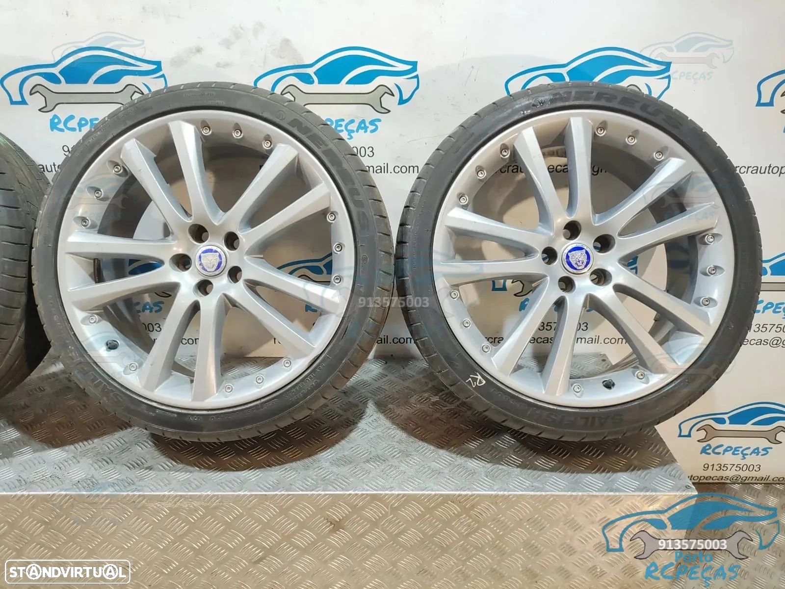 Jantes 20" Jaguar XF - X250 - ORIGINAIS - 8,5J | ET49 | 5x108 - 20 Polegadas | 6W83-1007-EC | 255/35/20 | 255-35-20 - 5