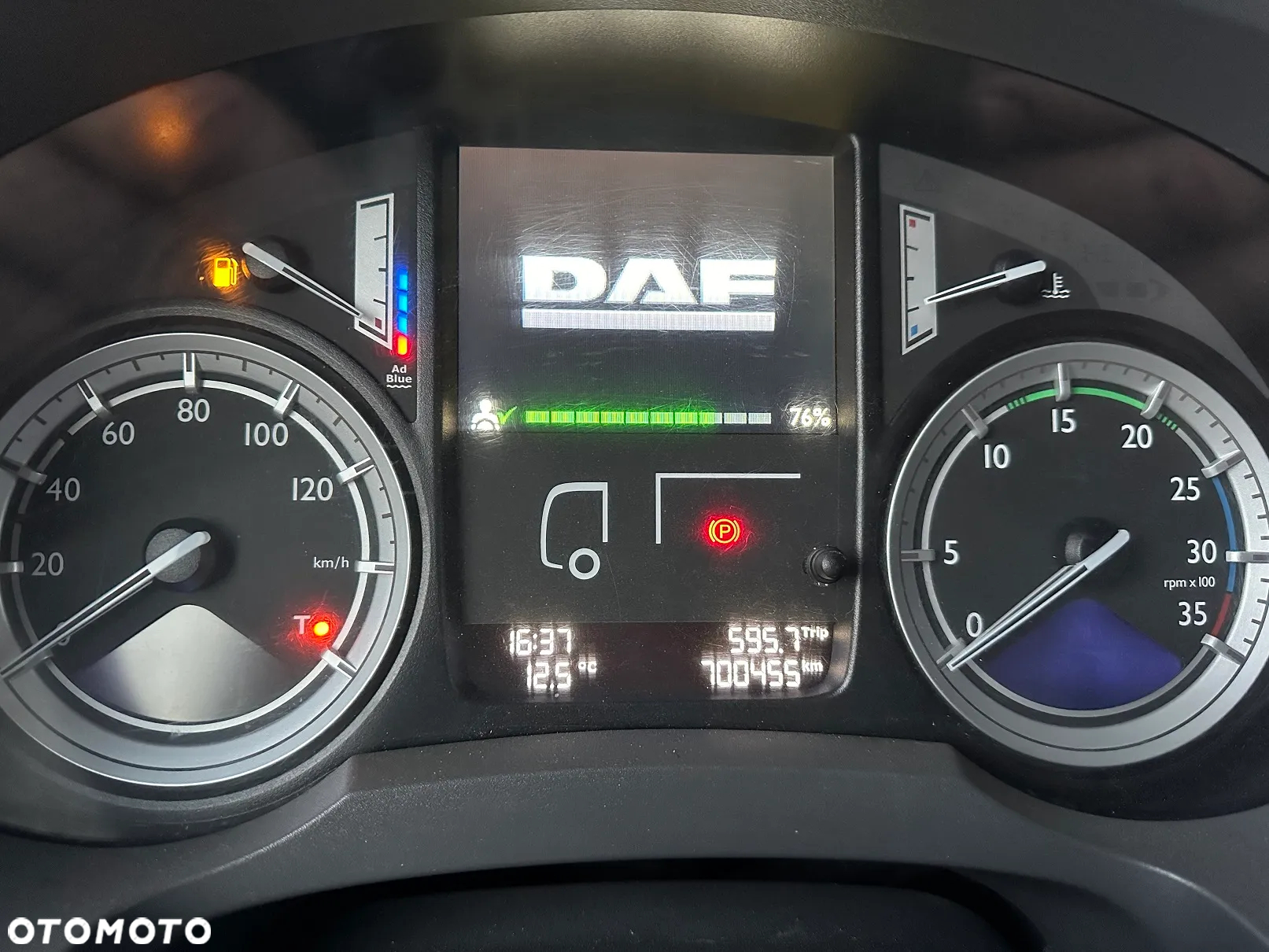 DAF LF 310 Euro 6 Manual Wywrotka Czołownica Pług Specjalny - 15