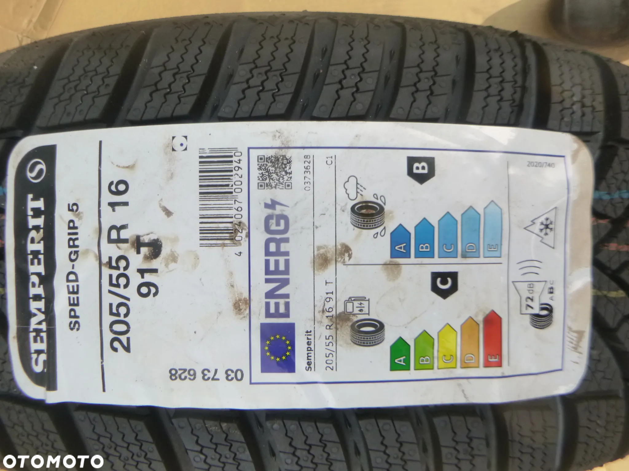 nowa opona zimowa semperit speed-grip 5 205/55 r16 91T - 2