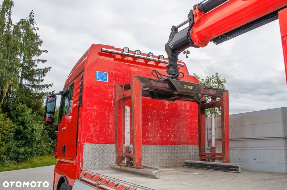 MAN TGX 26.510 + przyczepa  Schwarzmüller T-Serie | HDS Palfinger  PK 20.501L TEC3 | oś podnoszona i skrętna - 6