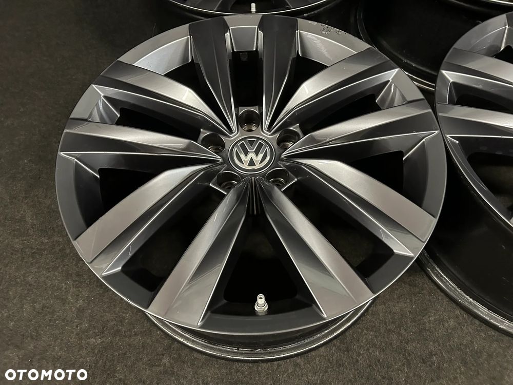 Alufelgi VW Arteon R-Line, Passat B8, B7, Tiguan, Sharan 18 cali 5x112 4szt. z czujnikami! - 6