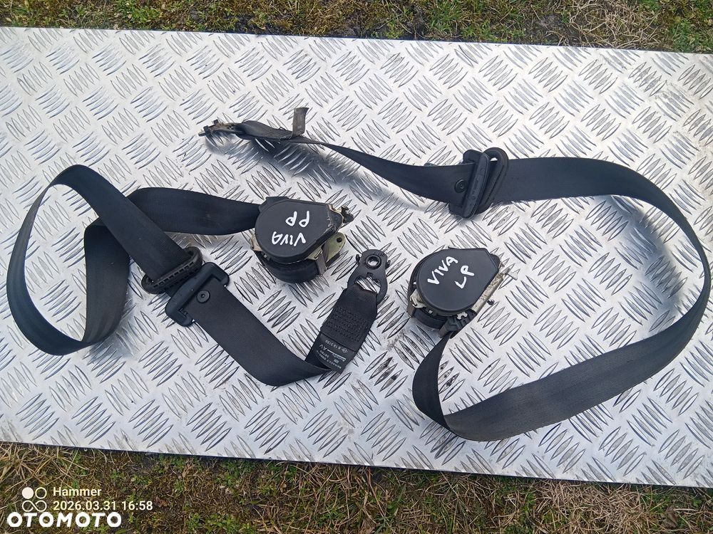 TRAFIC II VIVARO A pas bezpieczeństwa przód przedni - 1