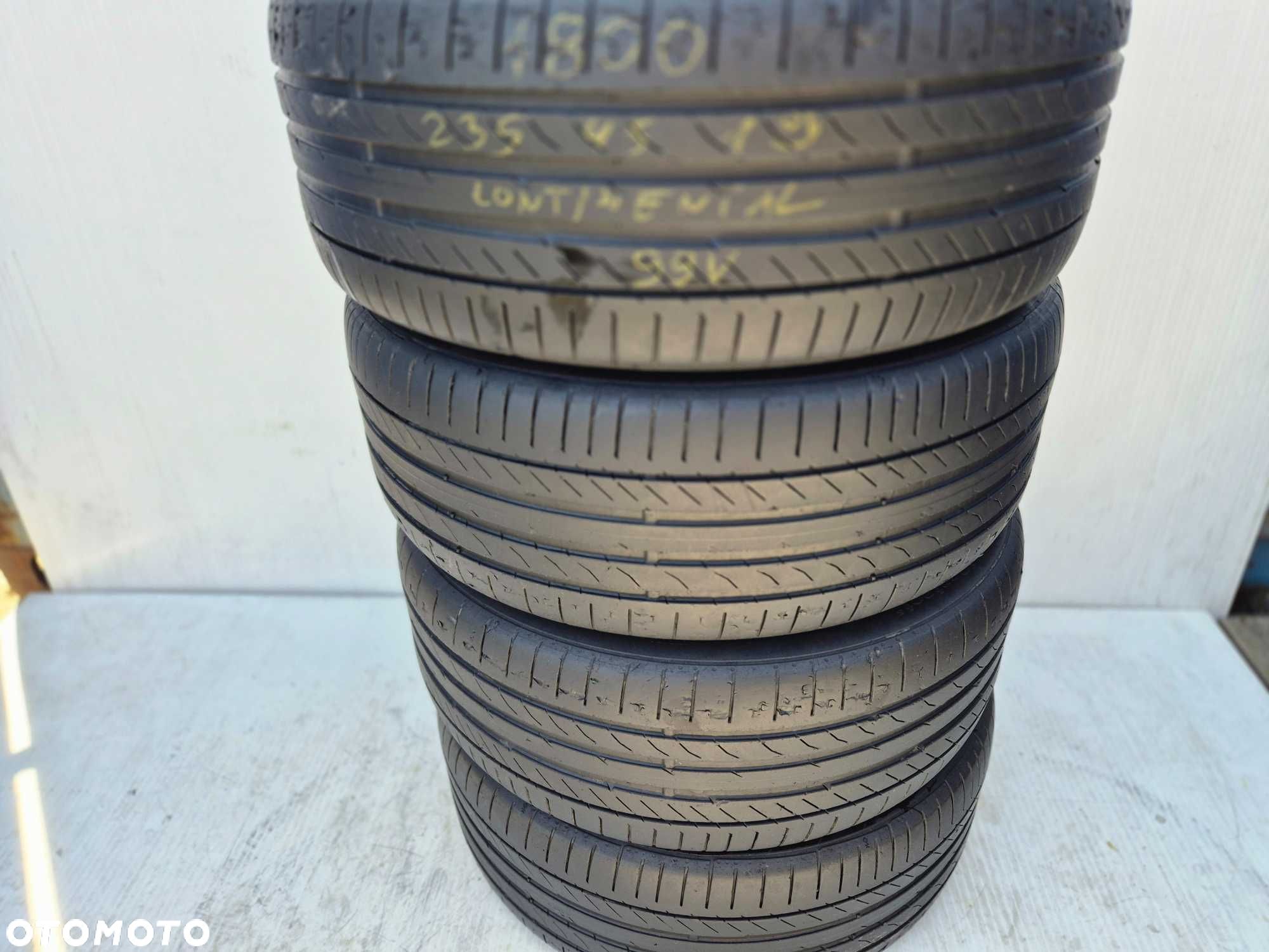 TANIO! 4x Continental ContiSportContact 5 235/45r19 99V N1800 - 1