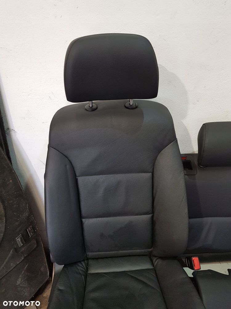 fotele kanapa komplet skóra elektryczne bmw e61 lci eur - 2