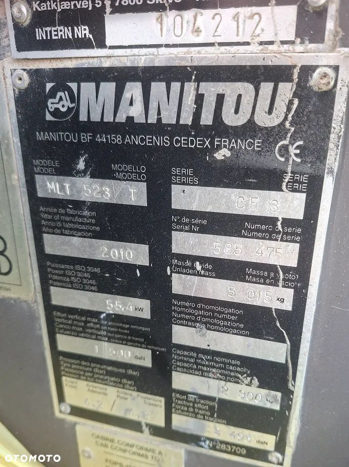 Manitou MLT 523 Turbo - 13