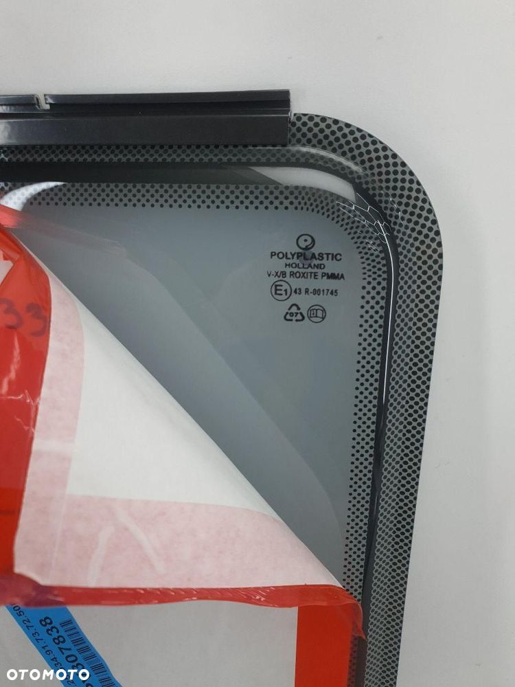 SZYBA KAMPER POLYPLASTIC 33X53 TOALETA WC MLECZNA FIAT DUCATO III V-X/B ROXITE - 4