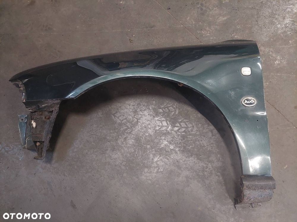 KOMPLETNY PRZÓD AUDI A4 B5 LY6P MASKA ZDERZAK BŁOTNIKI LAMPY PAS 1.9TDI - 2