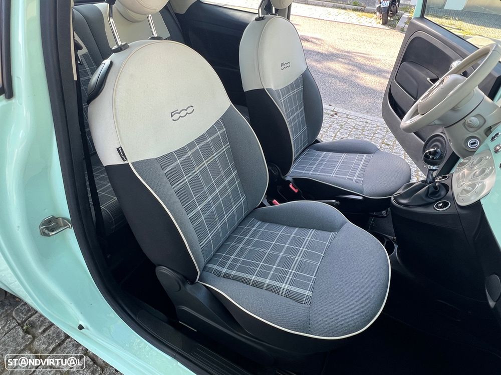 Fiat 500 1.2 Lounge S&S - 9