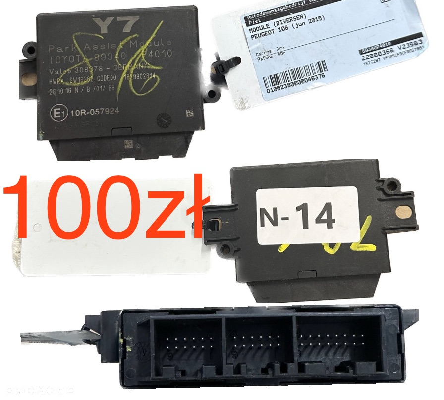 Moduł sterownik czujnik Toyota CH-R Opel Mokka Grandland Astra K Kia Hyundai Nissan Micra K14 Kia Picanto III Renault Zoe Clio IV V Captur II Seat Skoda Volkswagen Audi Peugeot Citroen DS Master III TRAFIC III VIVARO PRIMASTAR TALENTO 15r-> Mercedes W176 CLA 117 W242 W246 GLA X156 Vito W448 W447 - 3